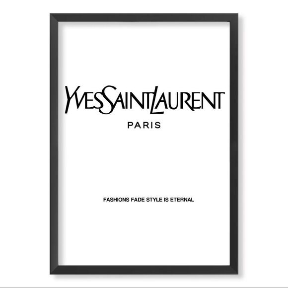 Set 3 RARE B&W Fashion Designer Quotes Gift Wall Fun Art Poster Print Picture - Picture 2 of 11